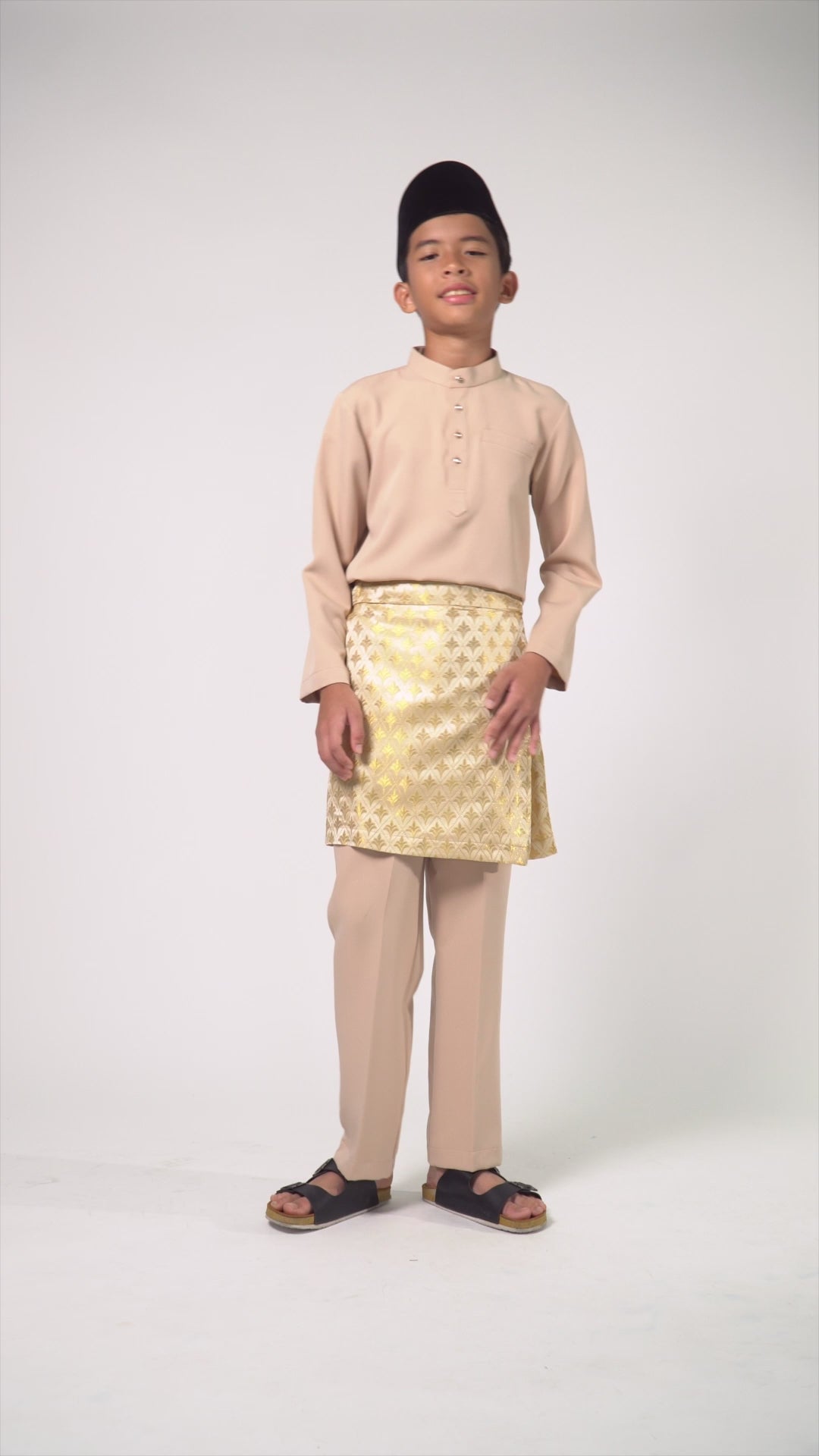 Nilam Kandi Baju Melayu Cekak Musang Budak Lelaki